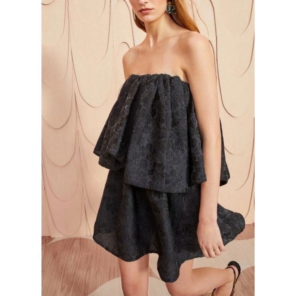 B54‎ Ulla Johnson Mini Strapless Dress Womens 0 Swiftie Party Date Cocktail